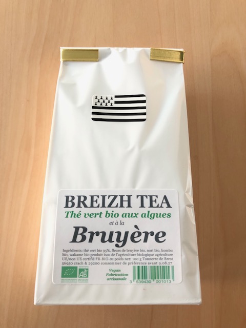 Breizh Tea-Thé vert bio aux algues et à la bruyère 100 g
