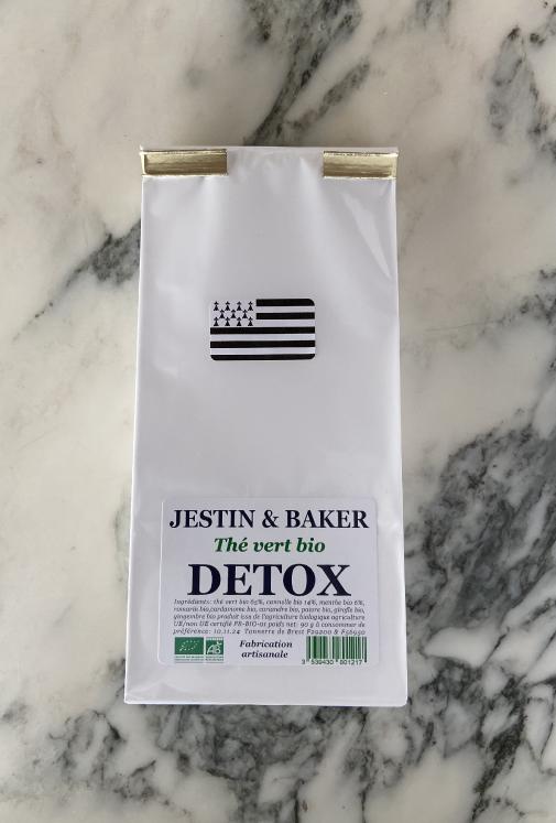 Jestin & Baker DETOX Bio-Grüntee 90 g
