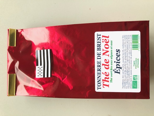 Christmas Tea Tonnerre de Brest organic green tea with seaweed and spices 100 g