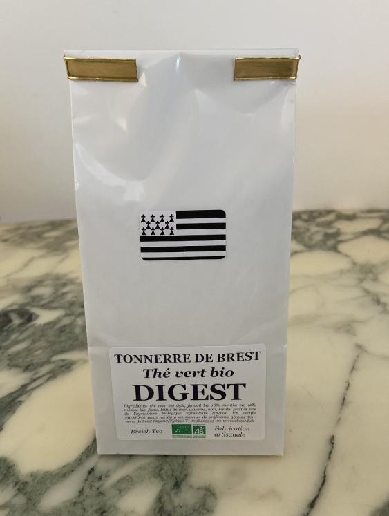 Tonnerre de Brest DIGEST organic green tea 80 g