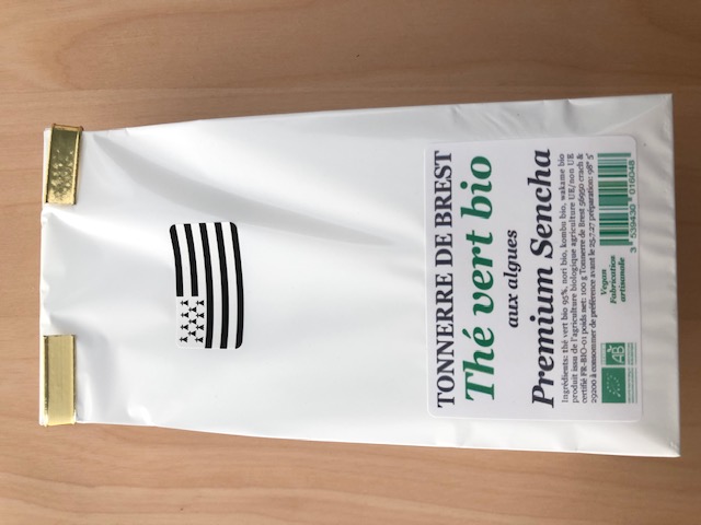 Thé vert bio Tonnerre de Brest aux algues 100 g Premium Sencha - Breizh Tea